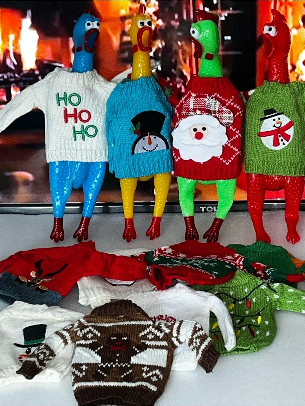 Christmas Doll Sweater Pick (1) 11-12” Doll